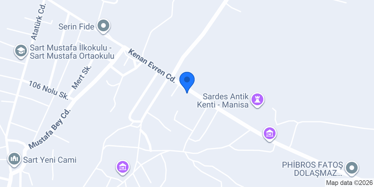 Lidya Kahvaltı Salonu konumu