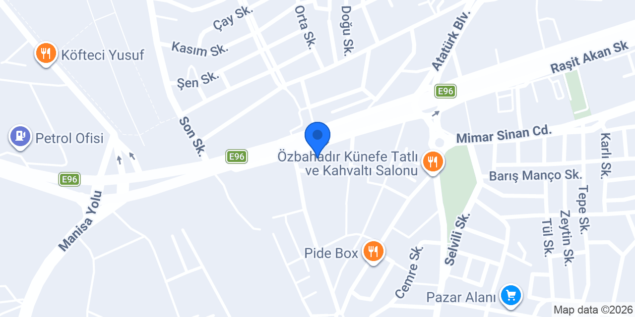BALKU OTOMOTİV konumu