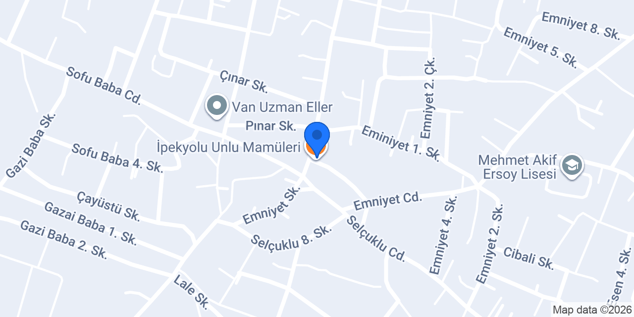 İpekyolu Unlu Mamüleri konumu