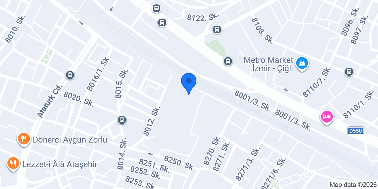 ALL MİR RENT A CAR konumu
