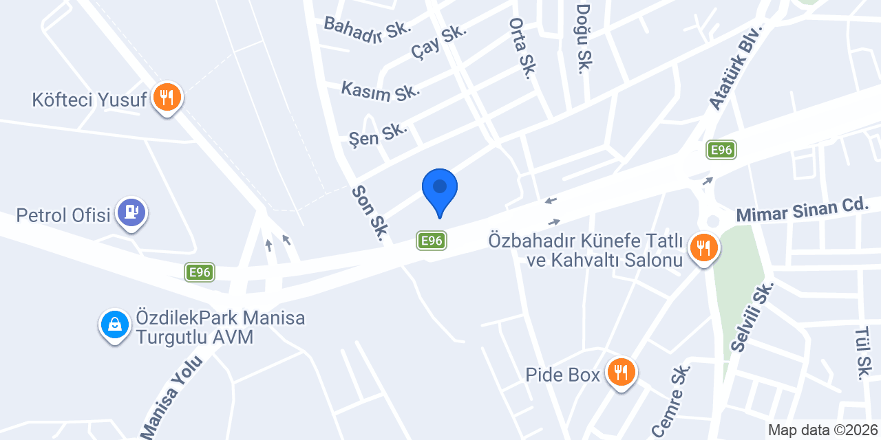 Halil Kale Fen Lisesi konumu