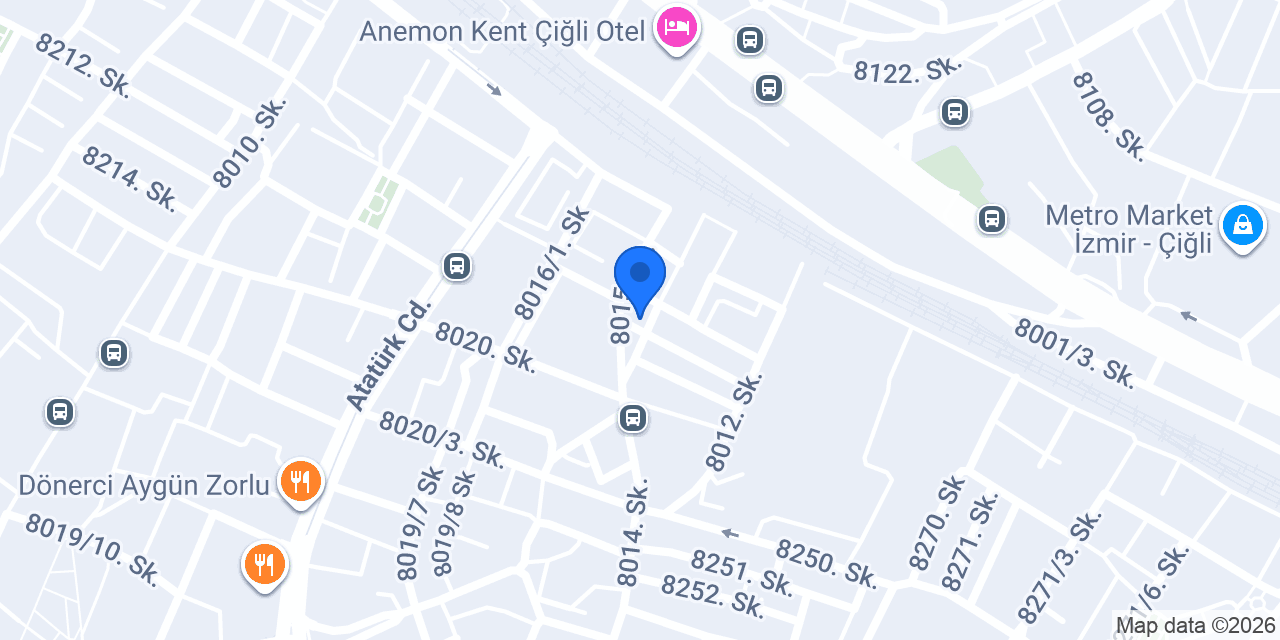 Öztürkler Tekstil konumu
