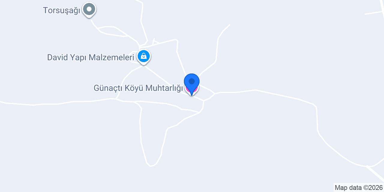 Günaçtı Köyü Muhtarlığı konumu