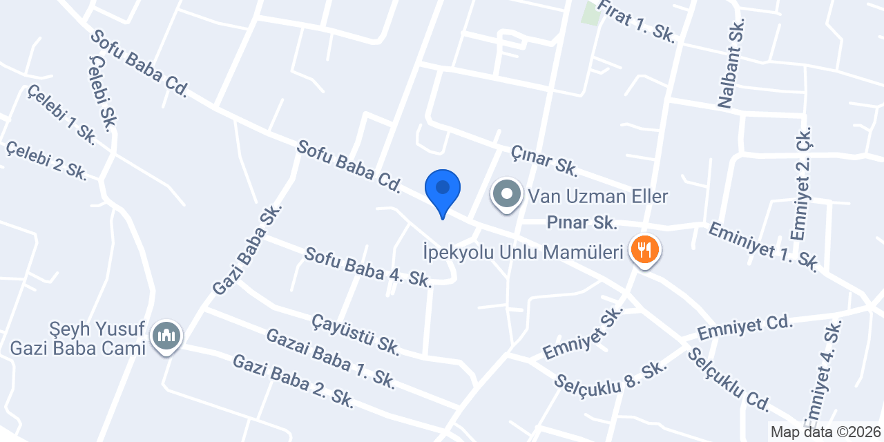 Van Derin Soğutma konumu