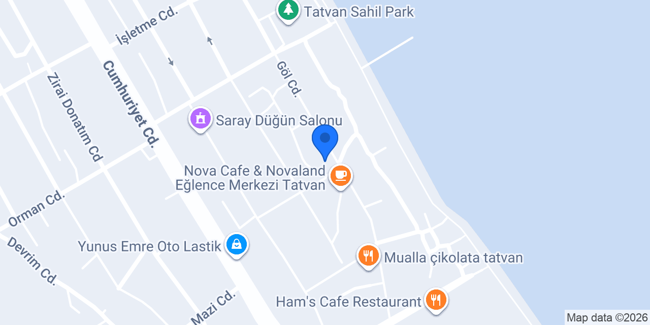 Tatvan İşletme Oteli konumu