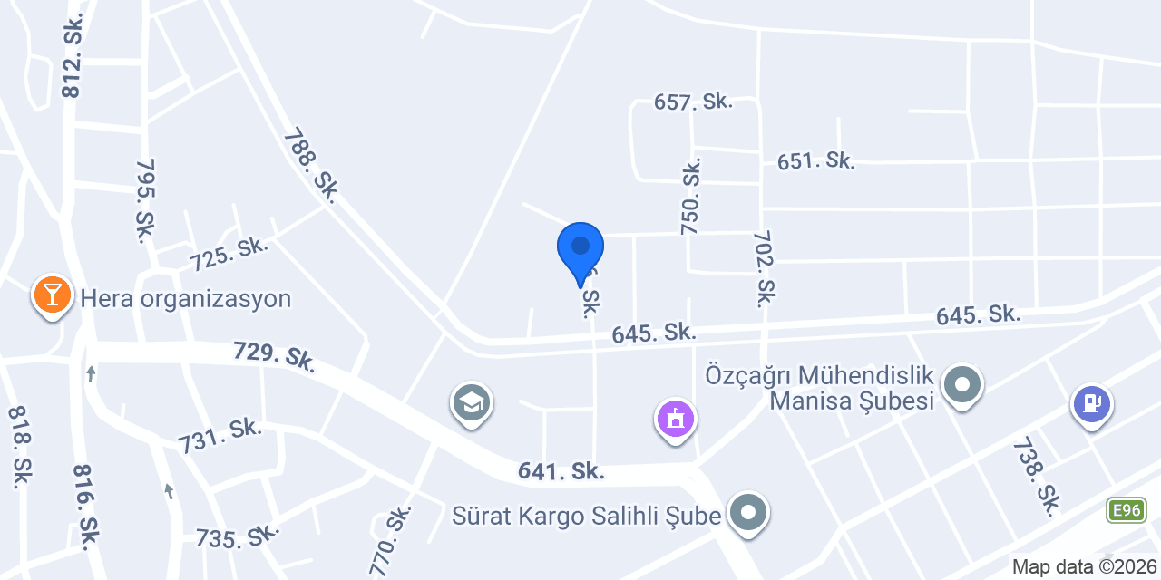 Şeker hobi üretim konumu