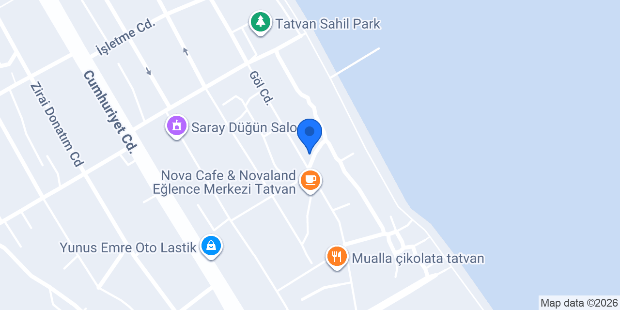 Keyfi Bahçe-Cafe & Restaurant konumu