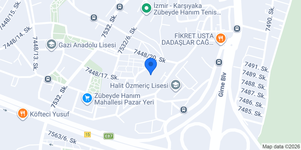 Chiron Kilo Kontrol Merkezi konumu