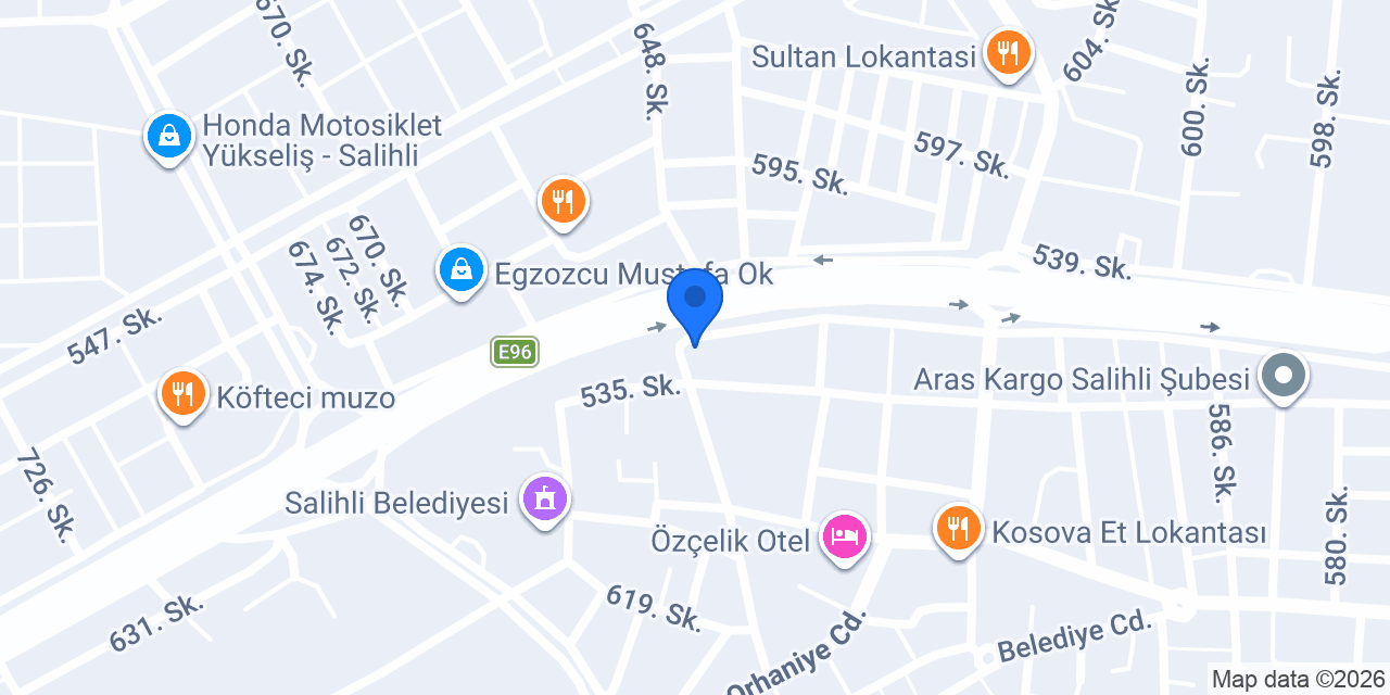 Olgun Mobilya konumu