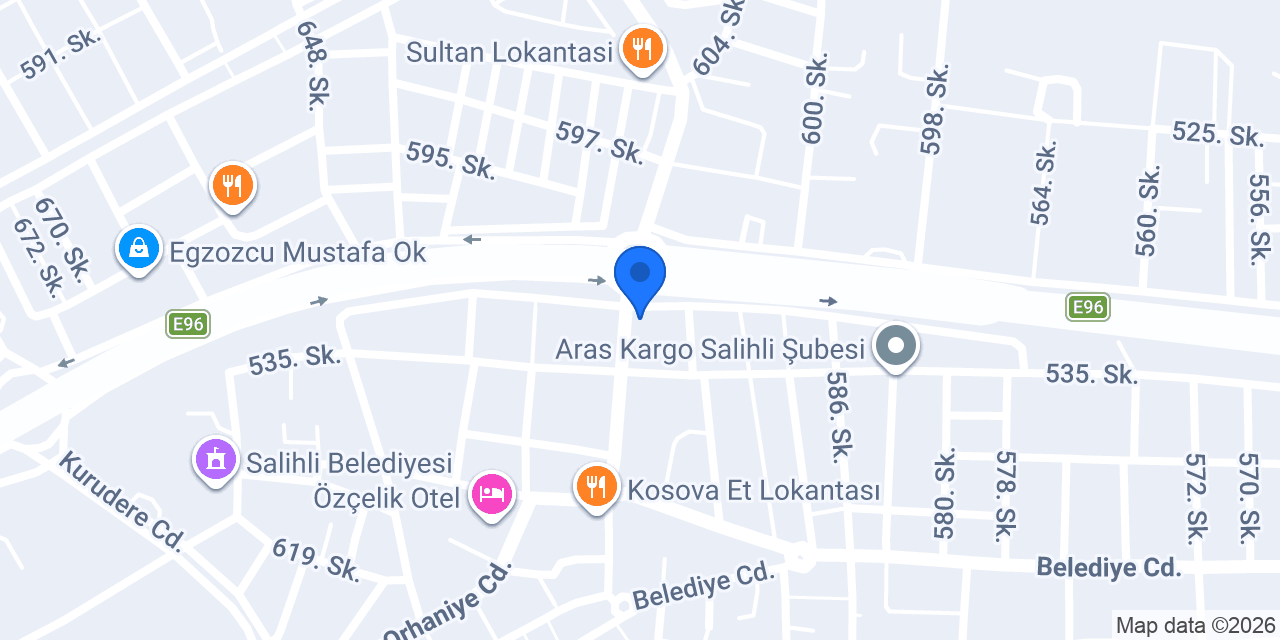 Şeff Lokantası konumu