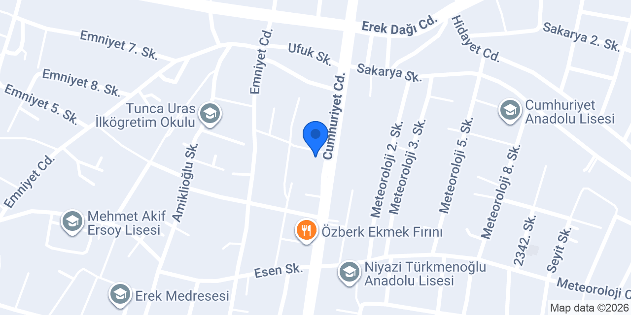 AK PİLİÇ FABRİKA & SATIŞ MAĞAZASI konumu