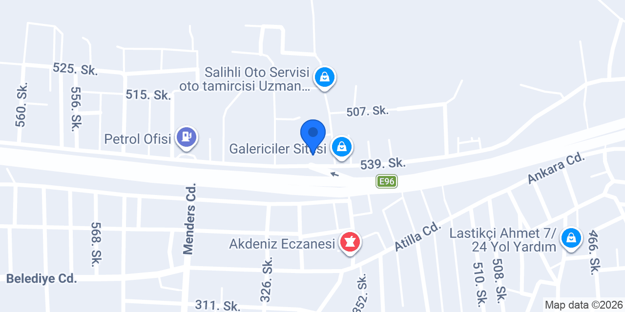 Nazıroğlu Traktör konumu