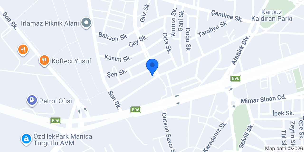 Bey Oyuncak konumu