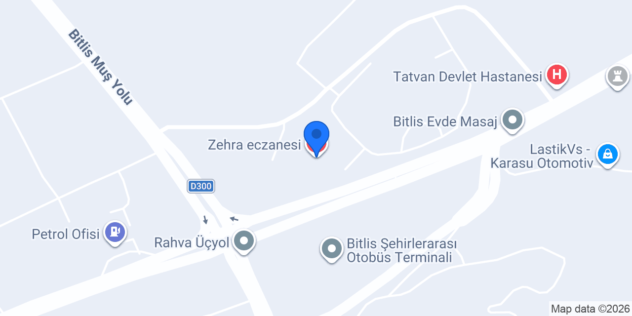 Zehra eczanesi konumu