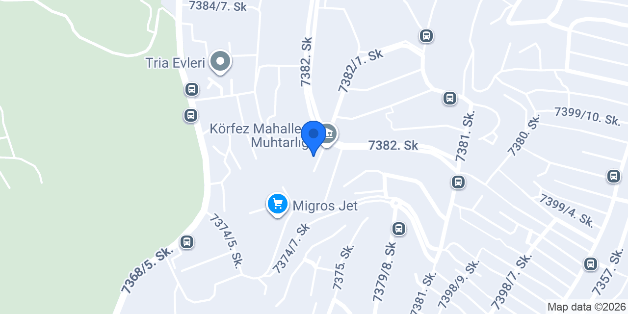 Körfez Taksi konumu