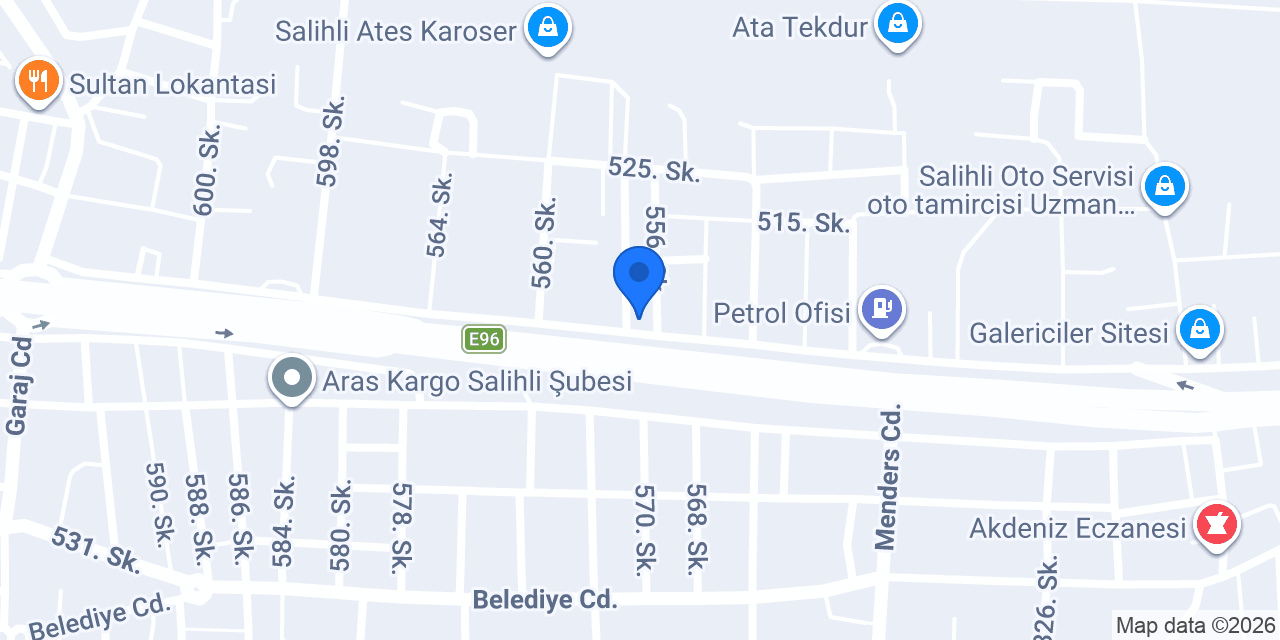 LASTİK MARKET konumu