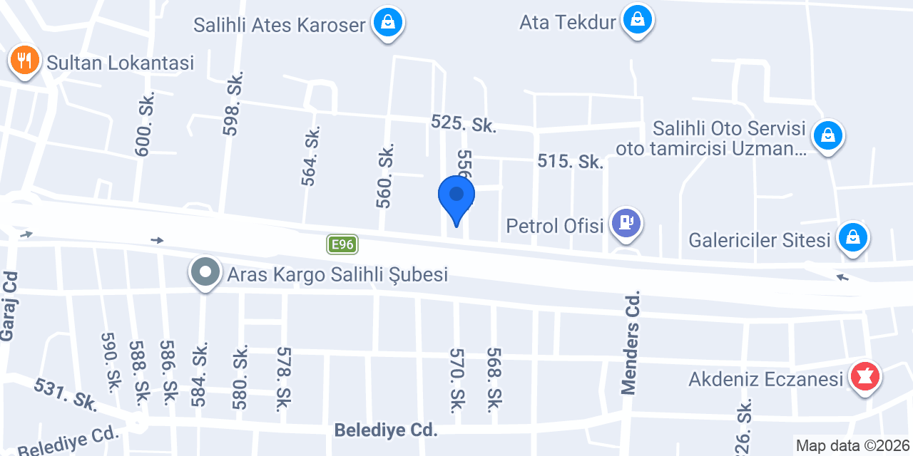 Arabacıoğlu Hidrolik konumu