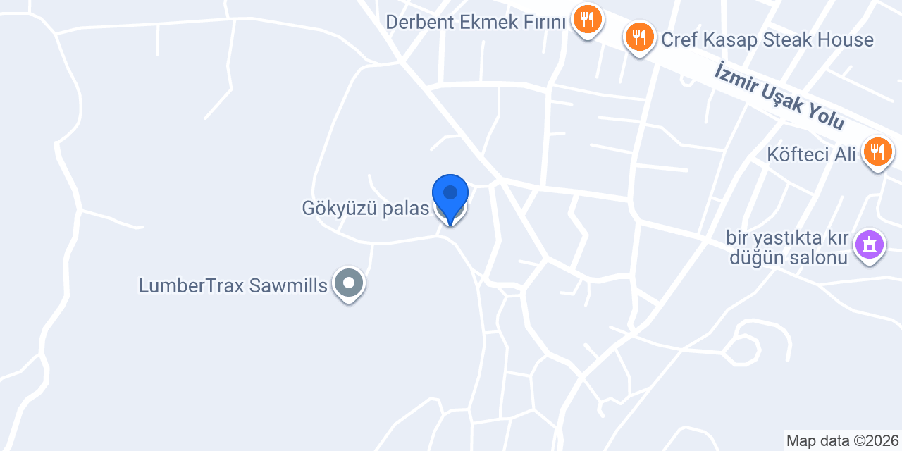 Gökyüzü palas konumu