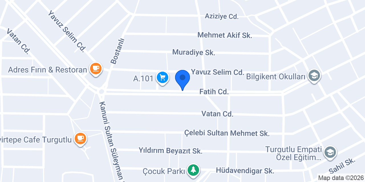 6 Nolu Aile Sağlığı Merkezi konumu