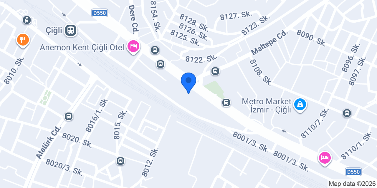 DATA TEST ÖLÇÜM ANALİZ LABORATUVARI konumu