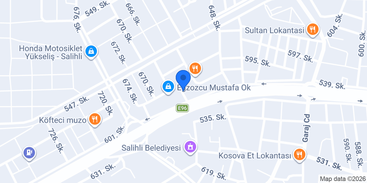 VW SALİHLİ SADE YEDEK PARÇA konumu