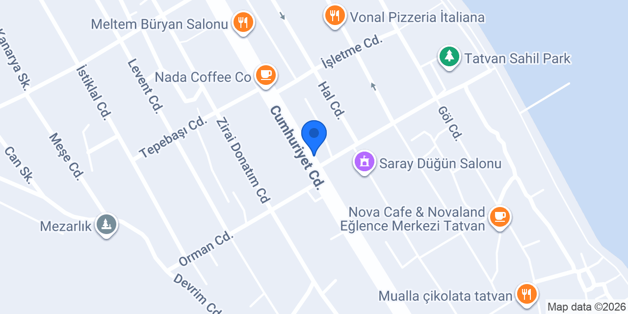 TATVAN EVKUR 2.EL EŞYA konumu