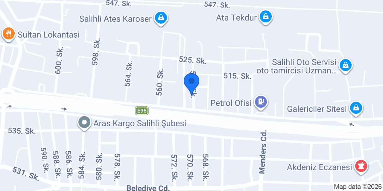 Çayıroğlu Yedek Parça konumu