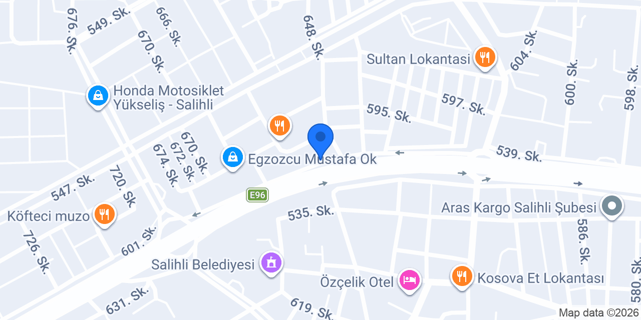 Bridgestone - Rahmi Özışık Otomotiv konumu