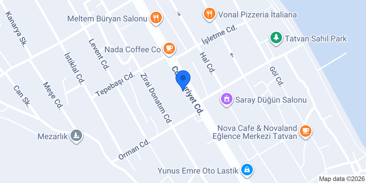 FuzulEv Bitlis Tatvan Şube konumu