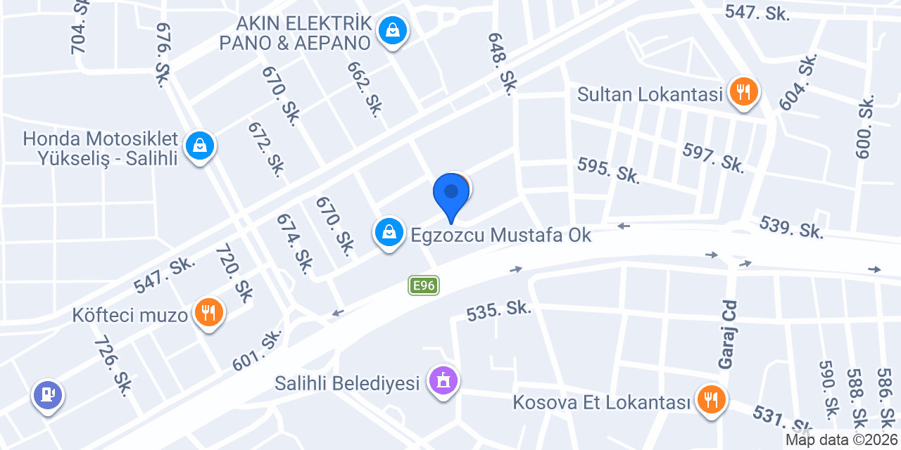 Ege Teknik Motor konumu