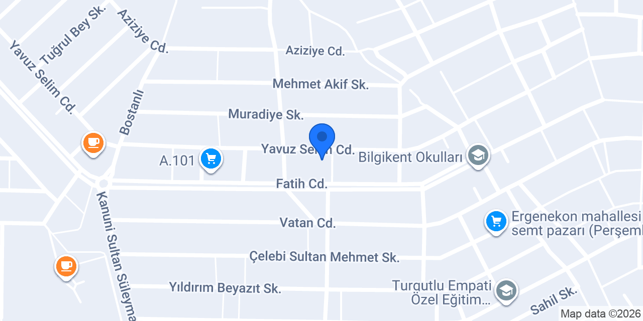 KONUTLAR KIRTASİYE konumu