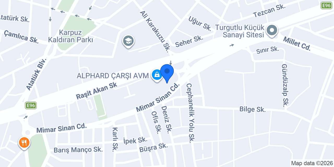 Pizzatomato turgutlu konumu