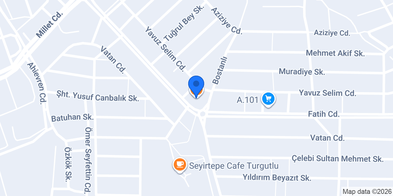Adres Fırın & Restoran konumu