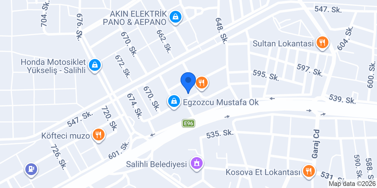 Ergün Hırdavat konumu