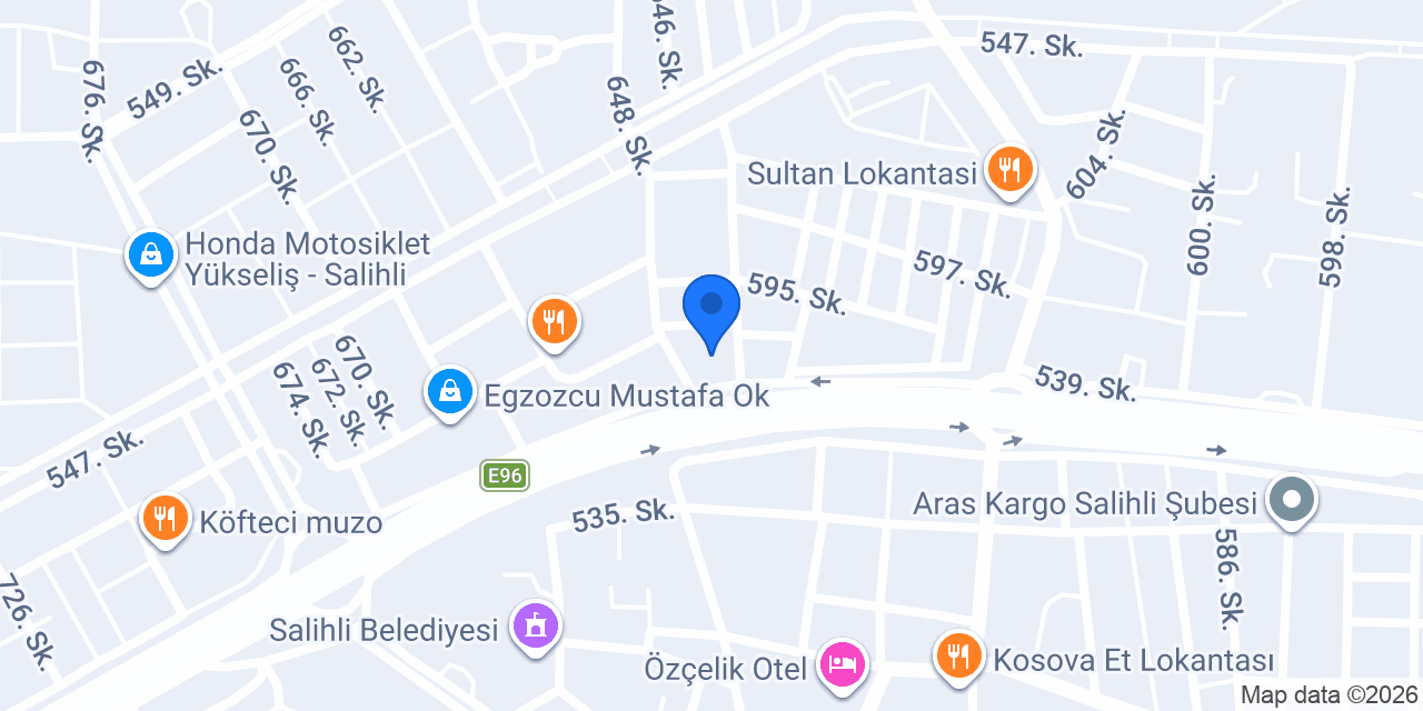 Yücel Pompa konumu
