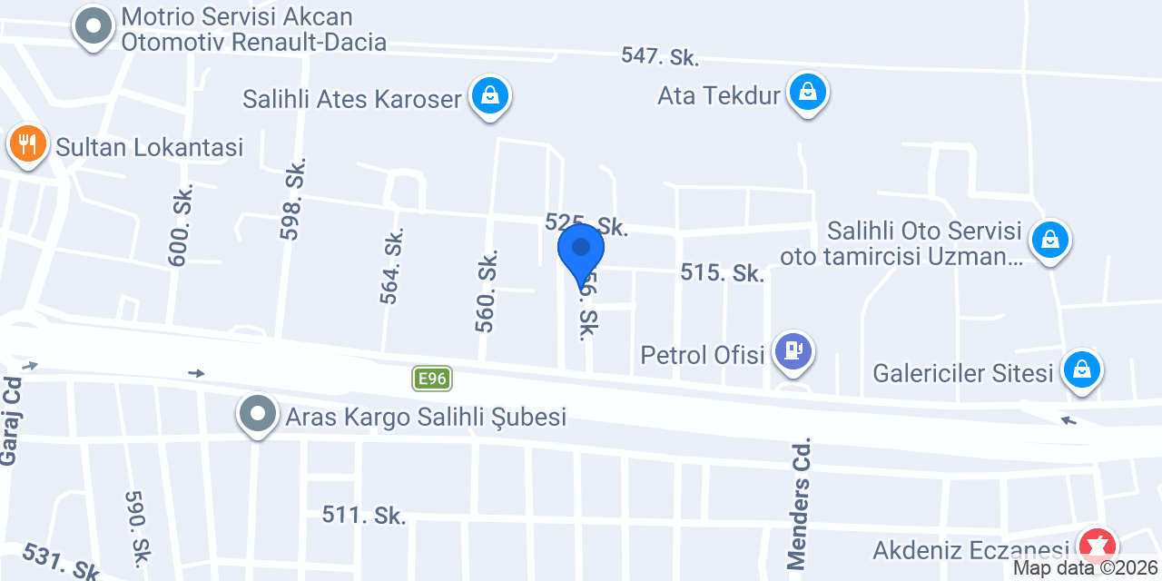 Kromcu Makine konumu
