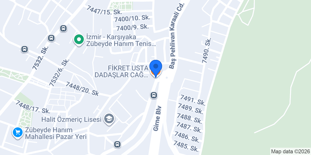 FİKRET USTA DADAŞLAR CAĞ KEBAP konumu