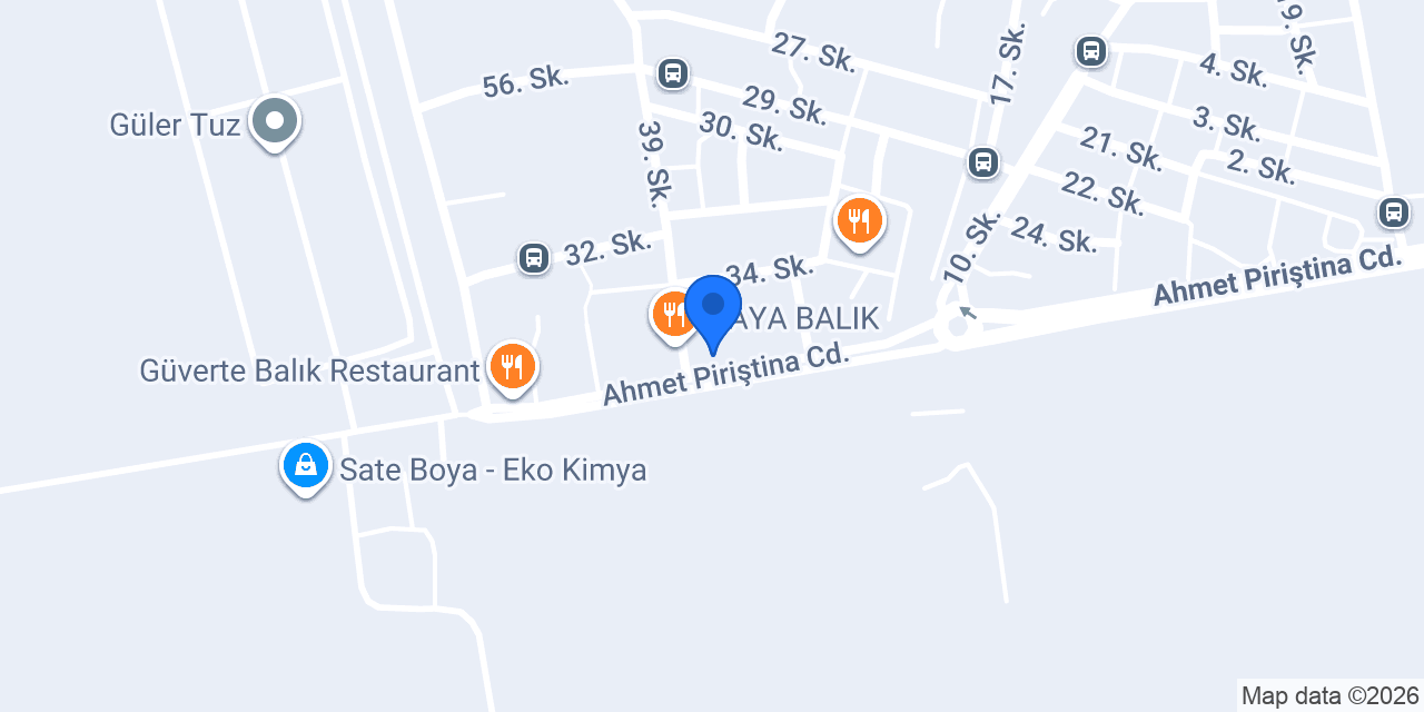 RIHTIM 35 Balık Restoran konumu