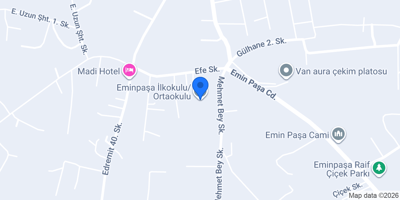 Eminpaşa İlkokulu/Ortaokulu konumu