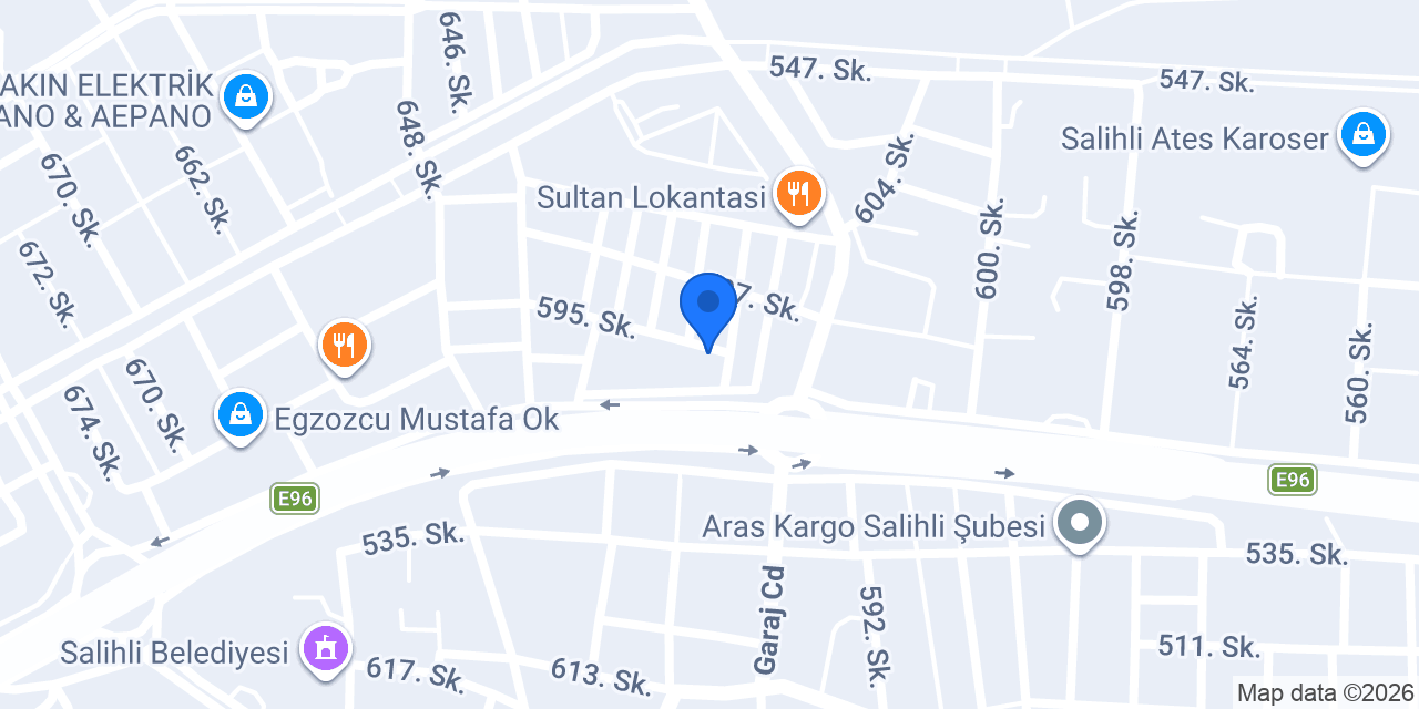 Kral elektrik bobinaj dalgıç pompa(Salihli ) konumu