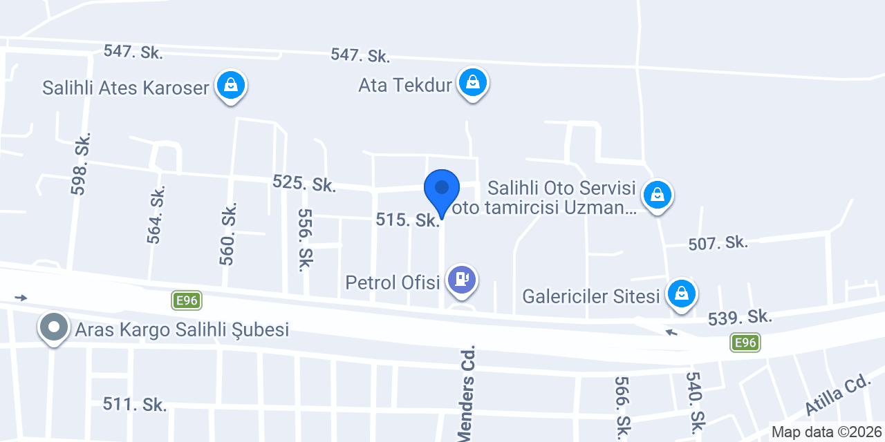 Fikret Ceylan Otomotiv konumu