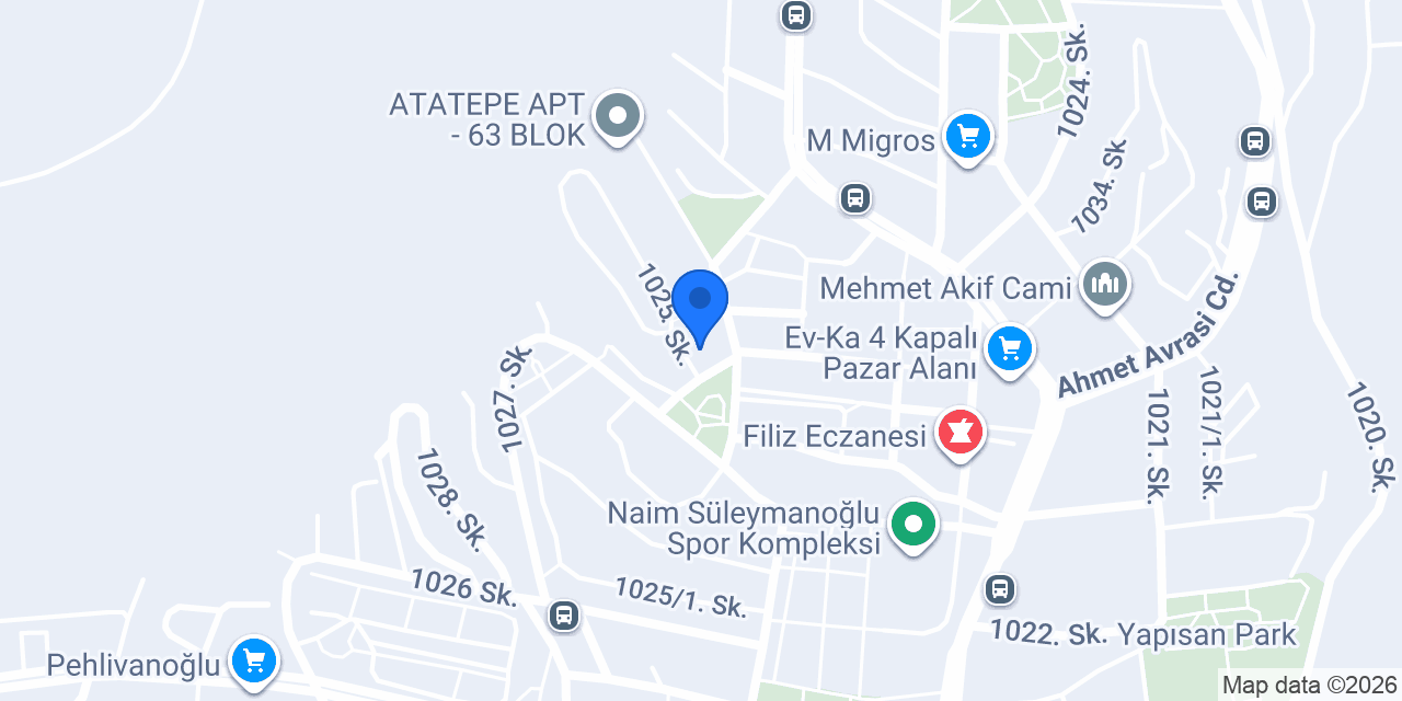 Aksaray Market konumu
