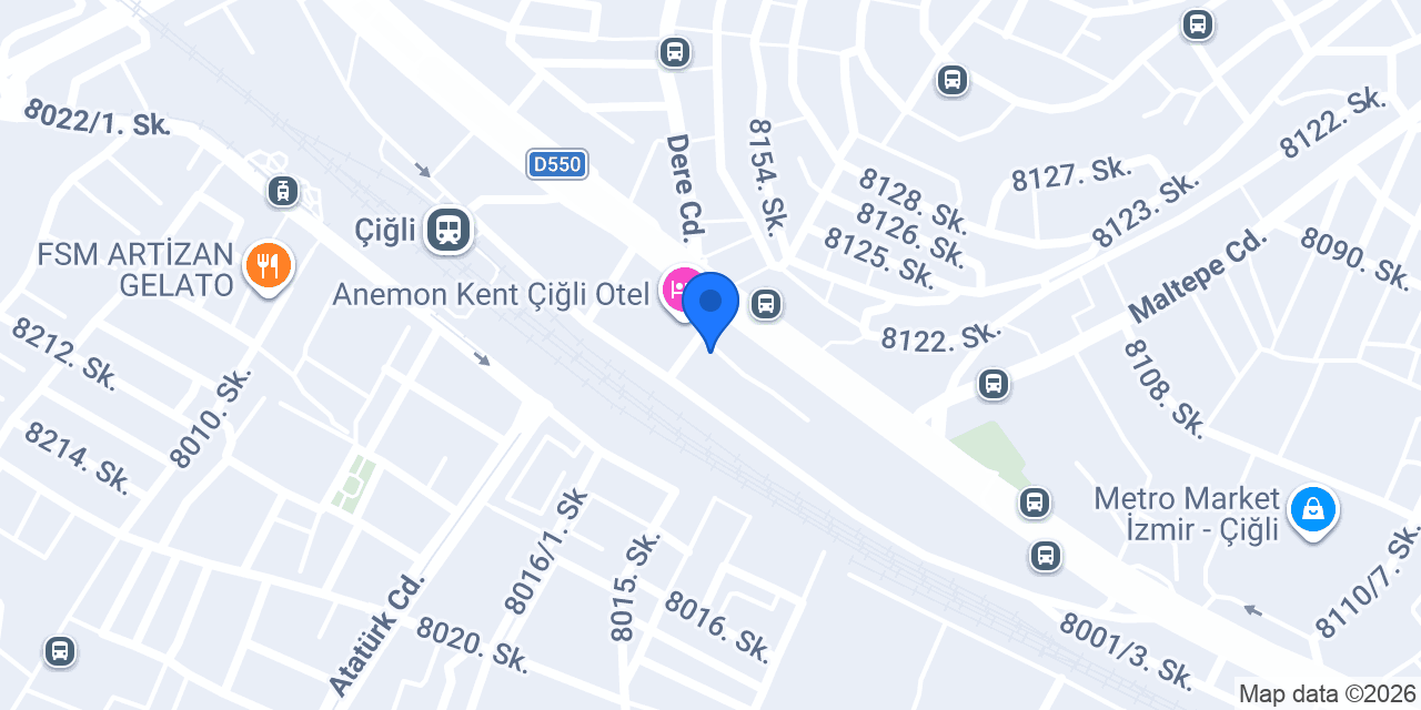 Berfin Çınar Butik konumu