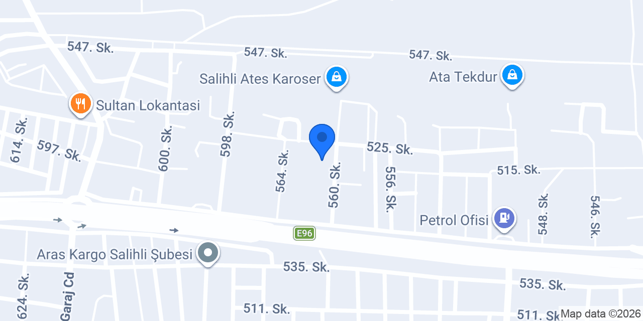 Ömer Oto Lastik konumu