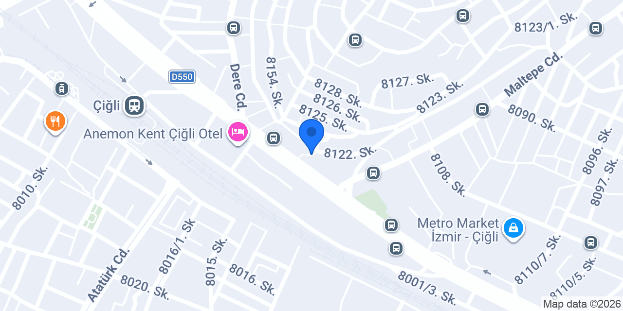 Yapı Kredi - Çiğli Şubesi konumu