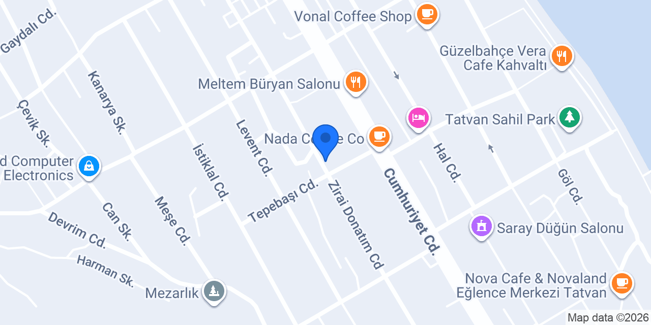 Siber Bilişim Hizmetleri konumu