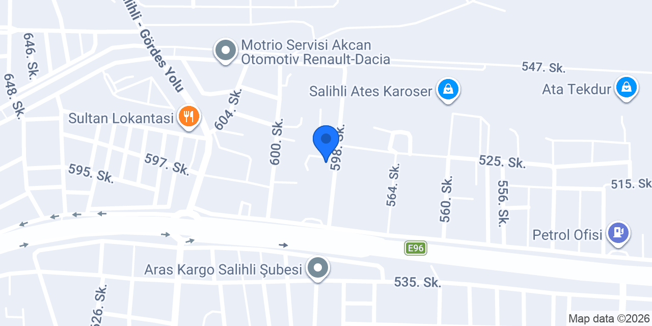 Bozdağ Meşrubat konumu