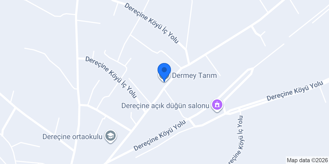 Dermey Tarım konumu