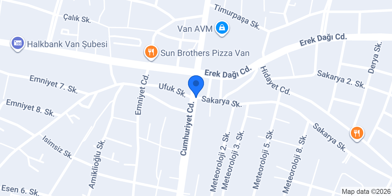 Best Rent A Car VAN konumu