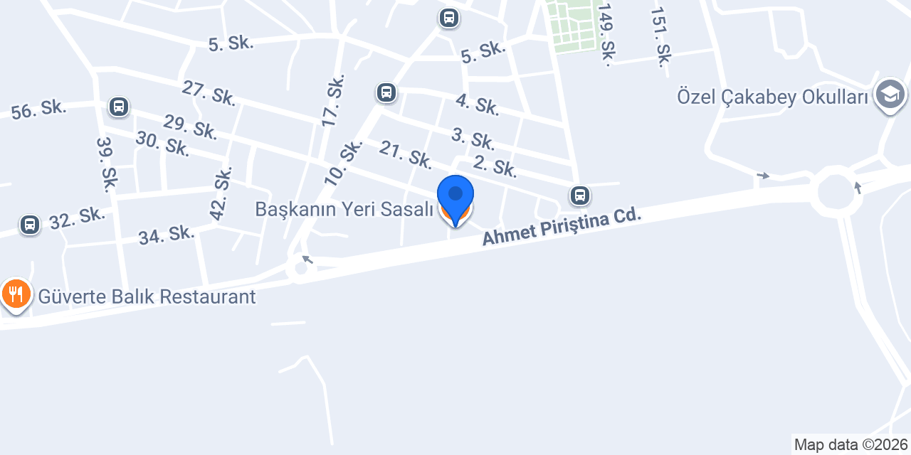 Başkanın Yeri Sasalı konumu